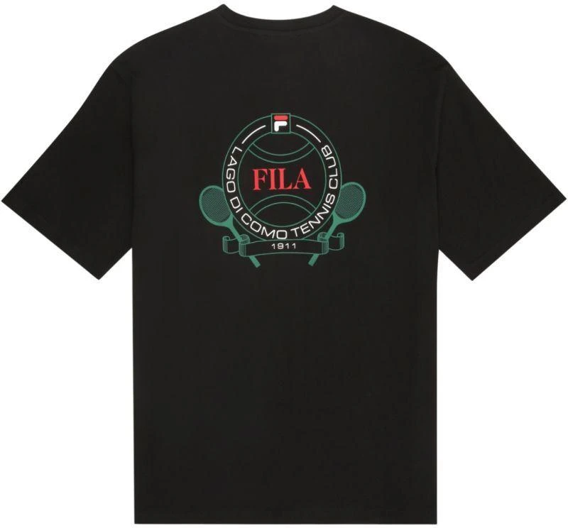 Fila Parella vyriški marškinėliai juodi FAM1108 80010