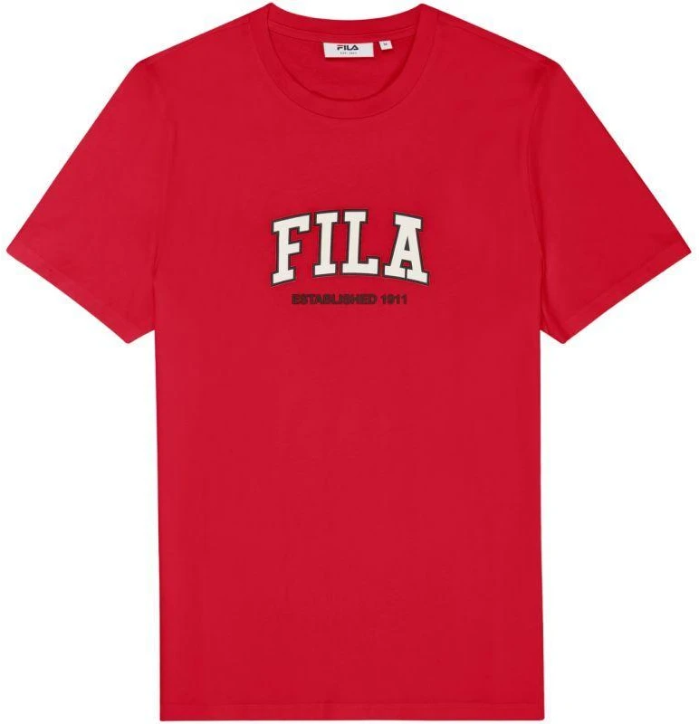 Fila Rifredi vyriški marškinėliai raudoni FAM1219 30002