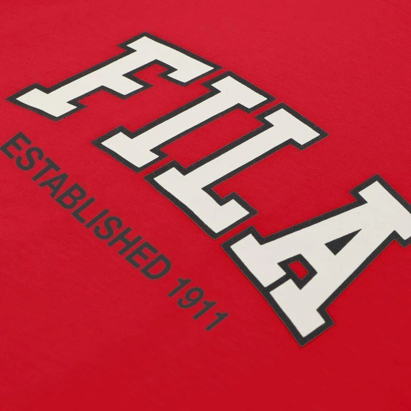 Fila Rifredi vyriški marškinėliai raudoni FAM1219 30002
