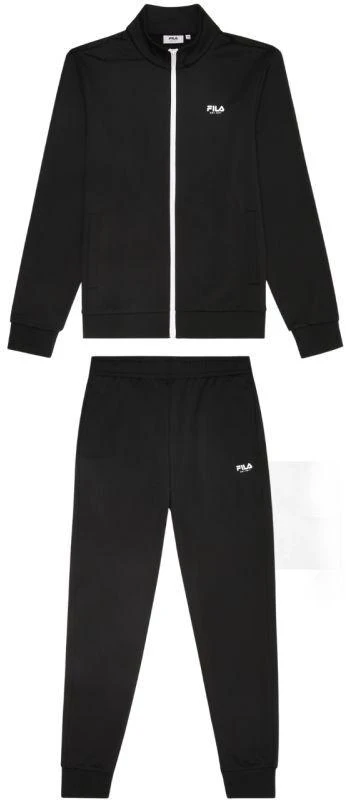 Fila Saluzzo vyriškas sportinis kostiumas juodas FAM1135 80010