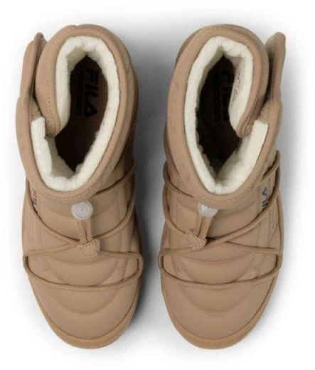 Fila Superbubble Boot moteriški žieminiai pašiltinti aulinukai smėlio spalvos