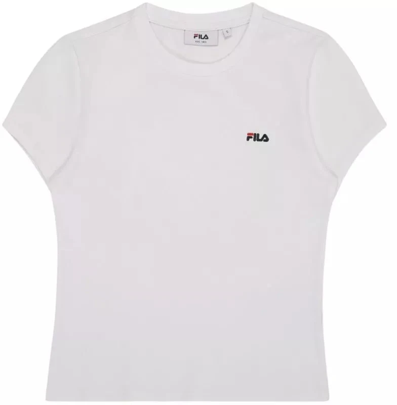 Fila Trivero moteriški marškinėliai balti FAW1205 10001