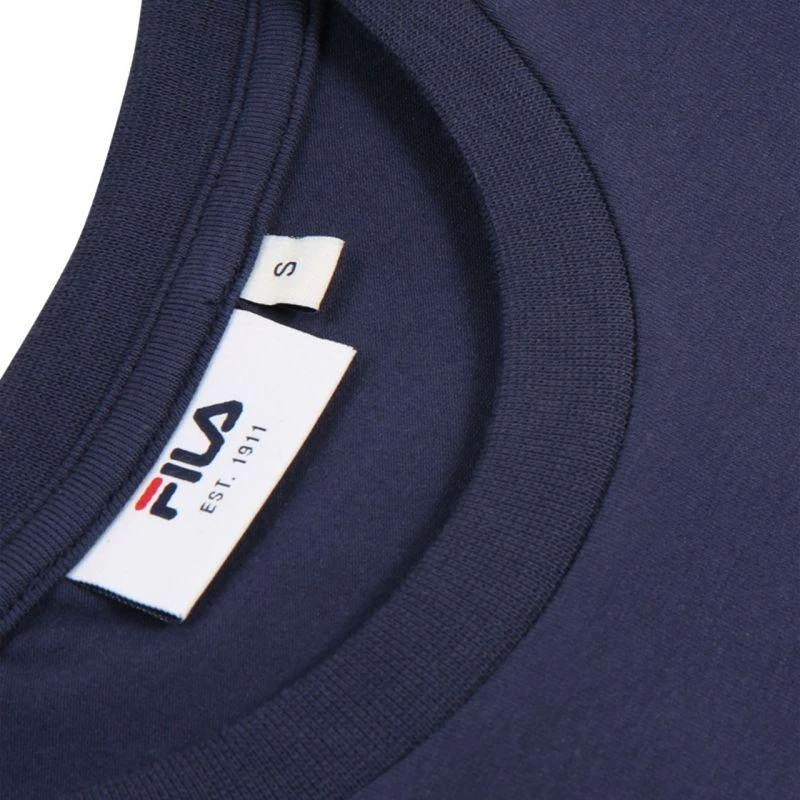 Fila Trivero moteriški marškinėliai, tamsiai mėlyni, FAW1205 50004