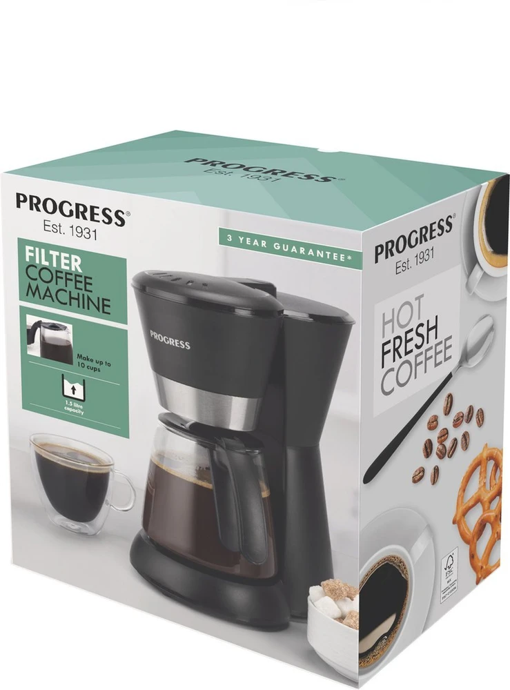 Filtrinis kavos aparatas Progress EK6160PVDE, 1,5 l, 1080 W