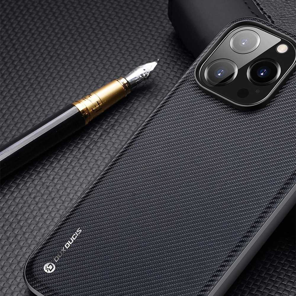 Dux Ducis Fino dėklas skirtas iPhone 14 Pro, mėlynas