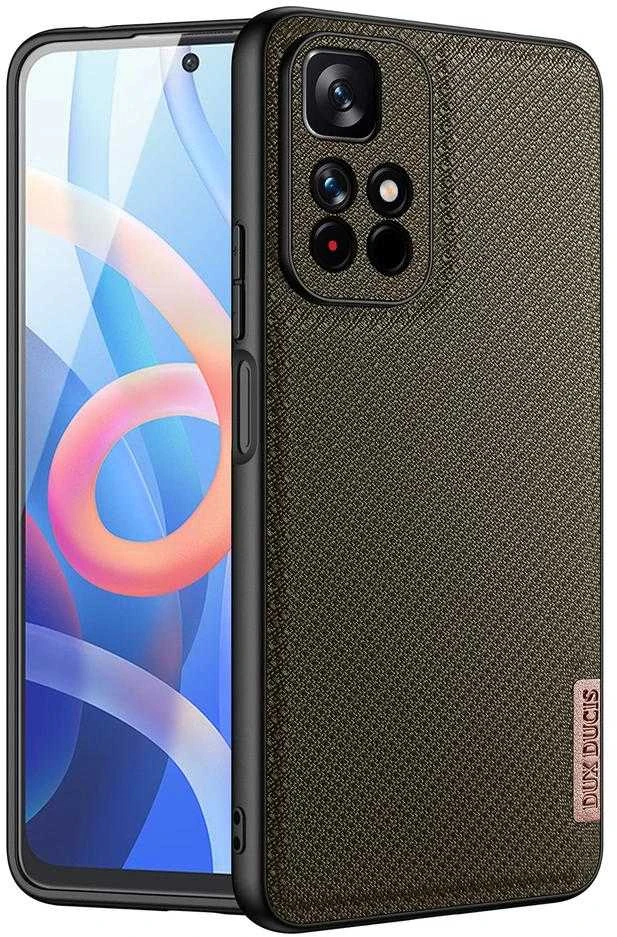 Dux Ducis Fino dėklas skirtas Poco M4 Pro 5G, žalias