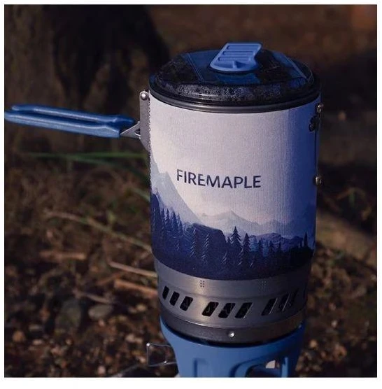 FEP Mėlyna Fire-klevas FMS-X5 Polaris Cooking System Turistinė viryklė Mėlyna