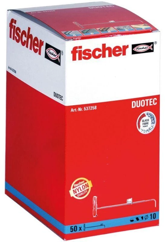 FISCHER PIN DUOTEC 10 50vnt.