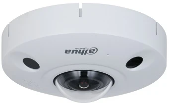Dahua FishEye 360° 4K IP kamera. 8MP (3280x2480) STARLIGHT CMOS jutiklis. 25 kadrai per sekundę, H.265, IR, IP67, IK10, PoE
