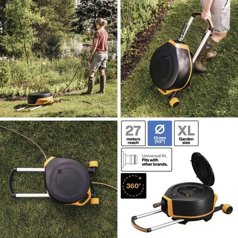 Automatinė ritė su žarna Fiskars 1067548, 60 cm