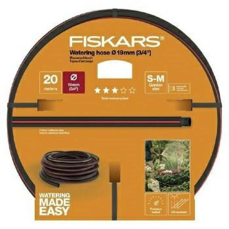 Fiskars Laistymo žarna 19mm (3/4") 20m Q3, 1027109