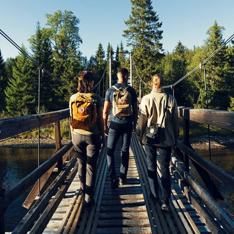Carruzzo Fjällräven Kånken Sling Mėtų spalva Unisekso stiliaus Didelis krepšys su dviem rankenomis