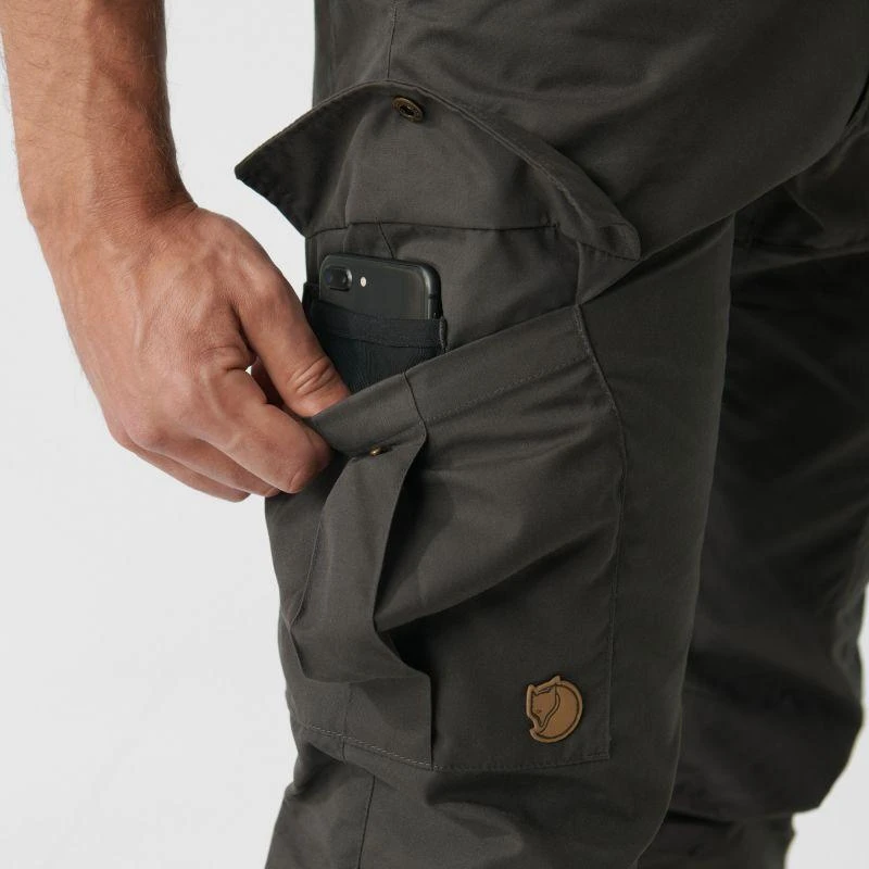 Fjällräven Karl Pro Kelnės Vyriškos Tamsiai Pilkos Lauko Turistinės Kelnės (F82511-030)
