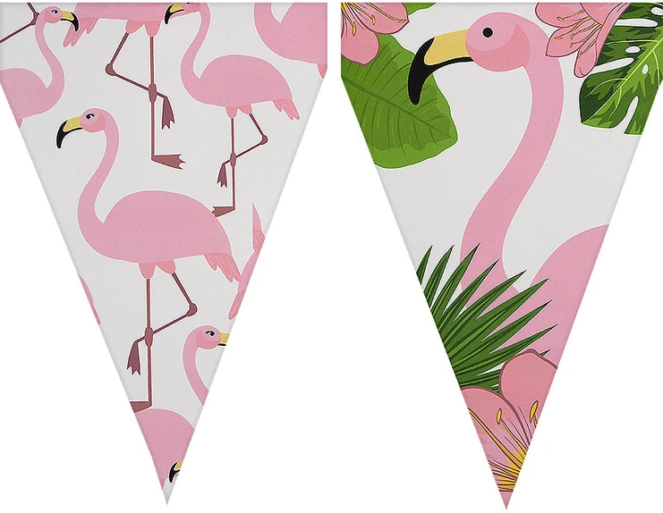 Flamingo vėliavėlė – Šventės dekoracija