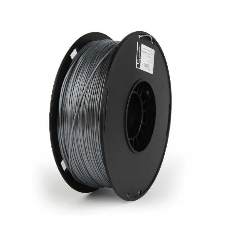 GEMBIRD 3DP-PLA1.75-01-S siūlas Gembird PLA Sidabrinis 1,75mm 1kg