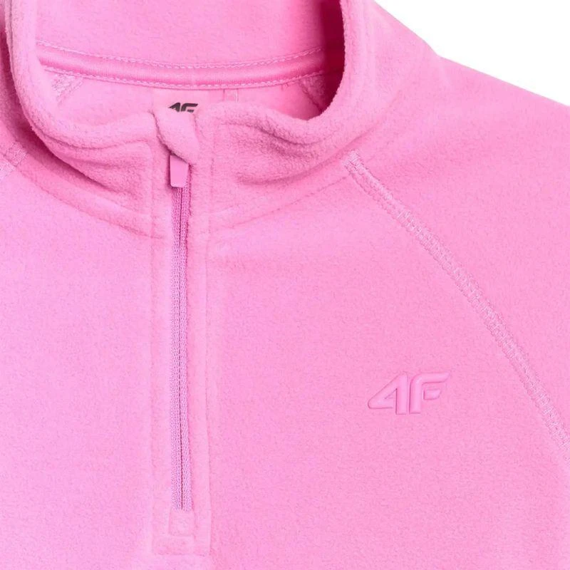 Fleece bliuzonas mergaitėms 4F F060 fuksijų 4FJWAW25UFLEF060 55S