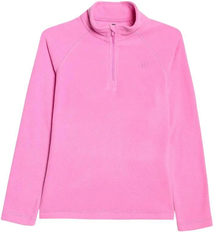 Fleece bliuzonas mergaitėms 4F F060 fuksijų 4FJWAW25UFLEF060 55S