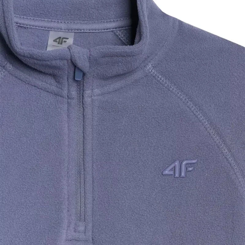 Fleece bliuzonas mergaitėms 4F F060 tamsiai mėlyna 4FJWAW25UFLEF060 31S