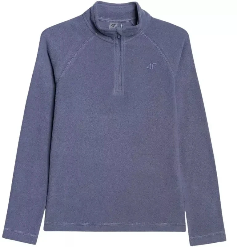 Fleece bliuzonas mergaitėms 4F F060 tamsiai mėlyna 4FJWAW25UFLEF060 31S