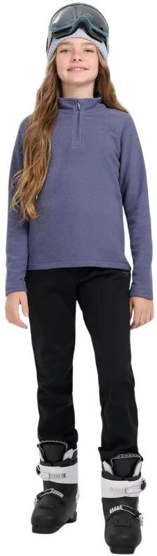 Fleece bliuzonas mergaitėms 4F F060 tamsiai mėlyna 4FJWAW25UFLEF060 31S