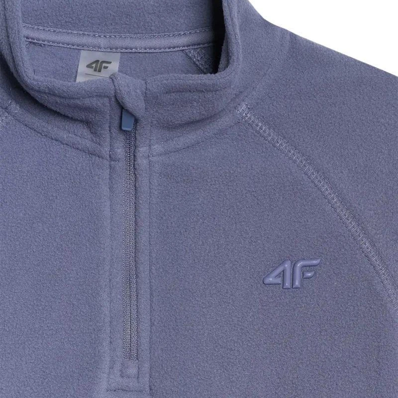 Fleece bliuzonas mergaitėms 4F F060 tamsiai mėlyna 4FJWAW25UFLEF060 31S