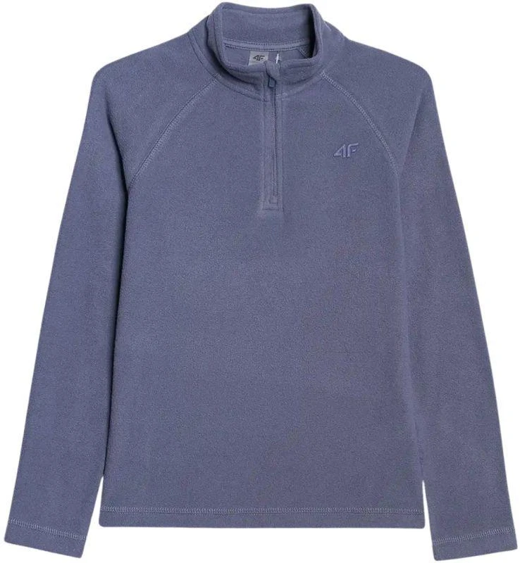 Fleece bliuzonas mergaitėms 4F F060 tamsiai mėlyna 4FJWAW25UFLEF060 31S