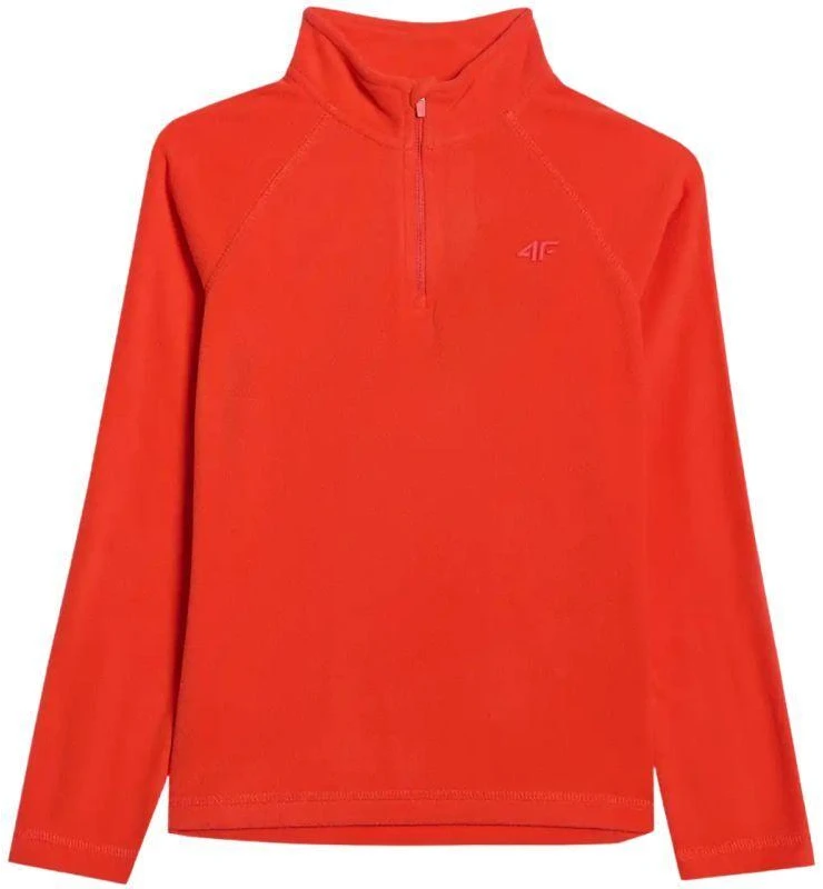 Fleece džemperis berniukui 4F M058 raudonas 4FJWAW25UFLEM058 62S