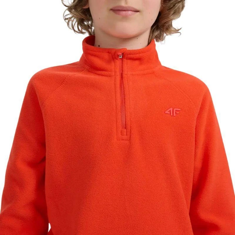Fleece džemperis berniukui 4F M058 raudonas 4FJWAW25UFLEM058 62S