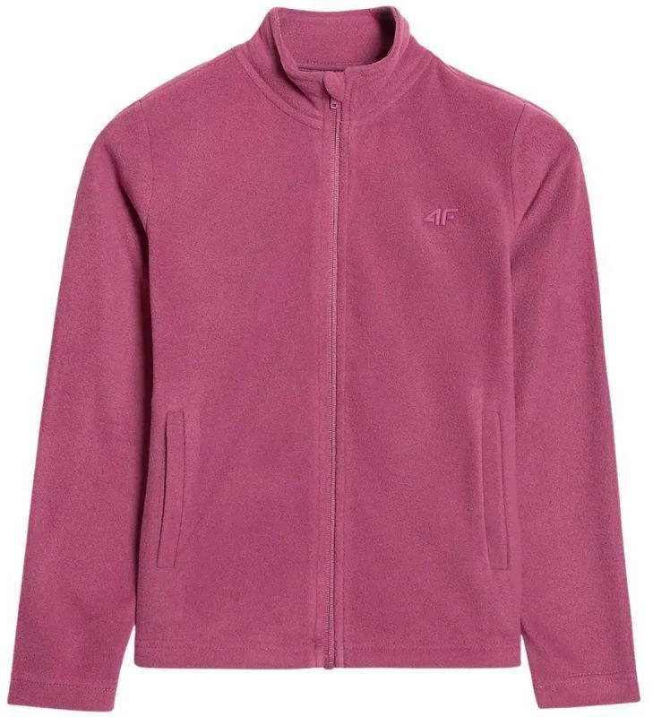 Fleece mergaitėms 4F F346 tamsiai violetinė 4FJWAW25TFLEF346 50S
