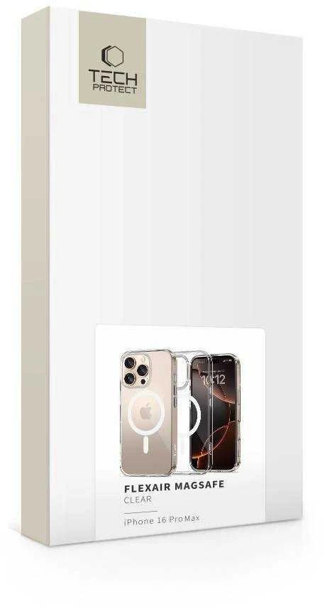 Apple iPhone 16 Pro Max Tech-Protect FlexAir MagSafe dėklas teleofonui skaidrus