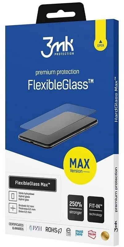 3mk FlexibleGlass Max™ hibridinis stiklas Apple iPhone 11