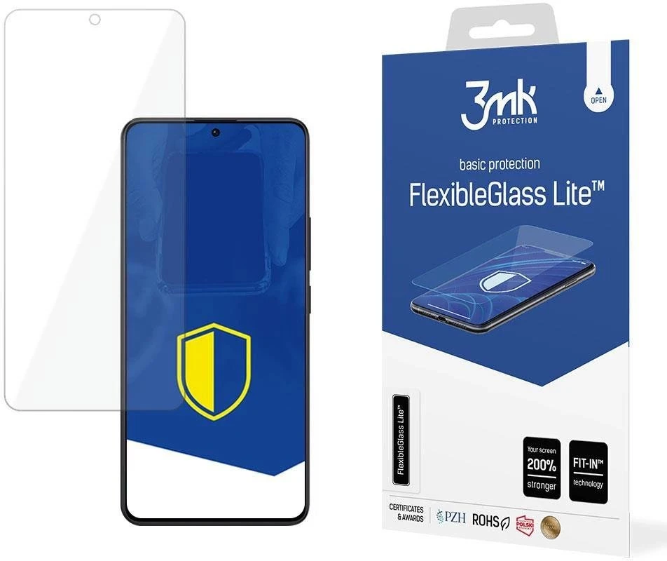 LCD apsauginė plėvelė 3mk Flexible Glass Xiaomi Redmi Note 13 Pro 5G/Poco X6 5G