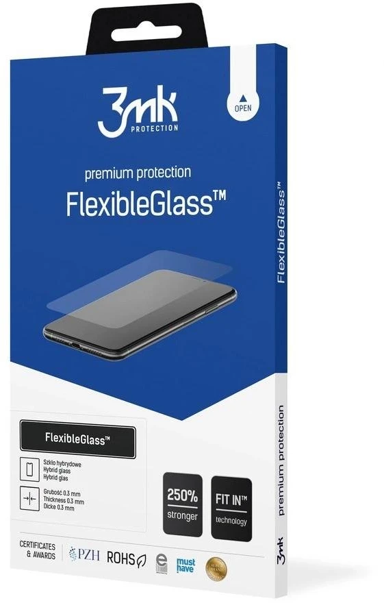3MK FlexibleGlass Apple iPhone 16E / 17e hibridinis stiklas