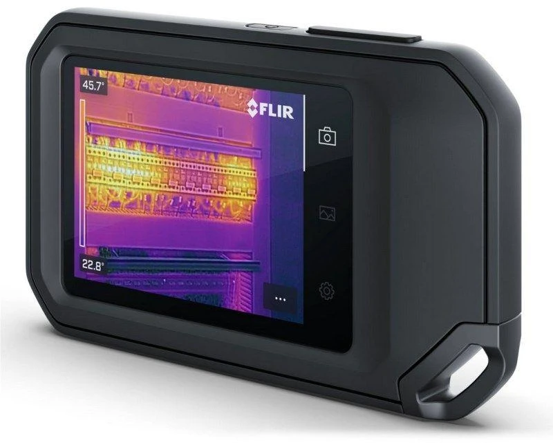 FLIR One C8 thermal imaging camera Juodas 320 x 240 pikselių Built-in display LCD