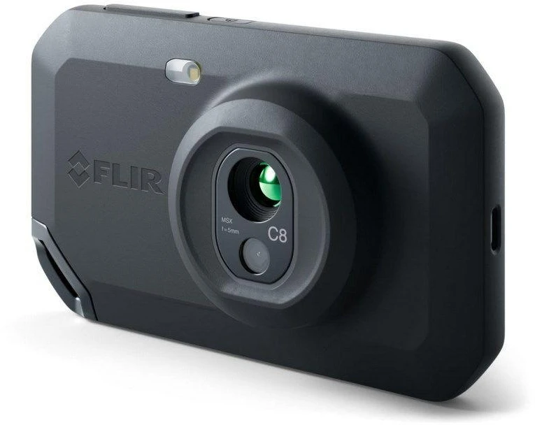 FLIR One C8 thermal imaging camera Juodas 320 x 240 pikselių Built-in display LCD