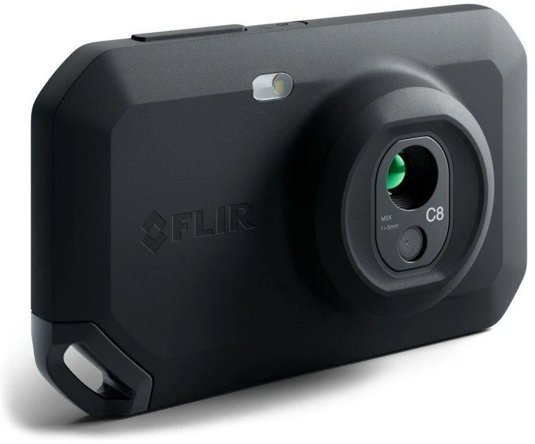 FLIR One C8 thermal imaging camera Juodas 320 x 240 pikselių Built-in display LCD