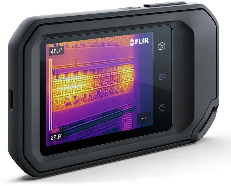 FLIR One C8 thermal imaging camera Juodas 320 x 240 pikselių Built-in display LCD