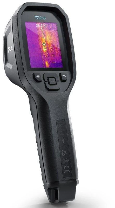 FLIR TG268 Infrarot-Thermometer -25 bis+400°C Juodas Built-in display LCD 320 x 240 pikselių