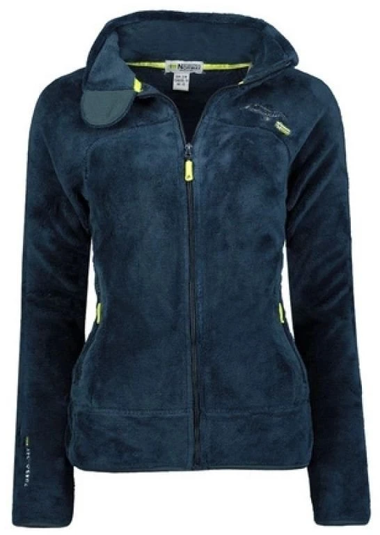 Flisinis džemperis mergaitėms Geographical Norway, tamsiai mėlynas