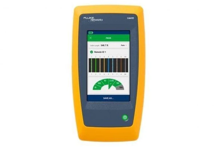 Fluke Networks Fluke LIQ-KIT Tinklo kabelių ir PoE testeris Pilka, Geltona