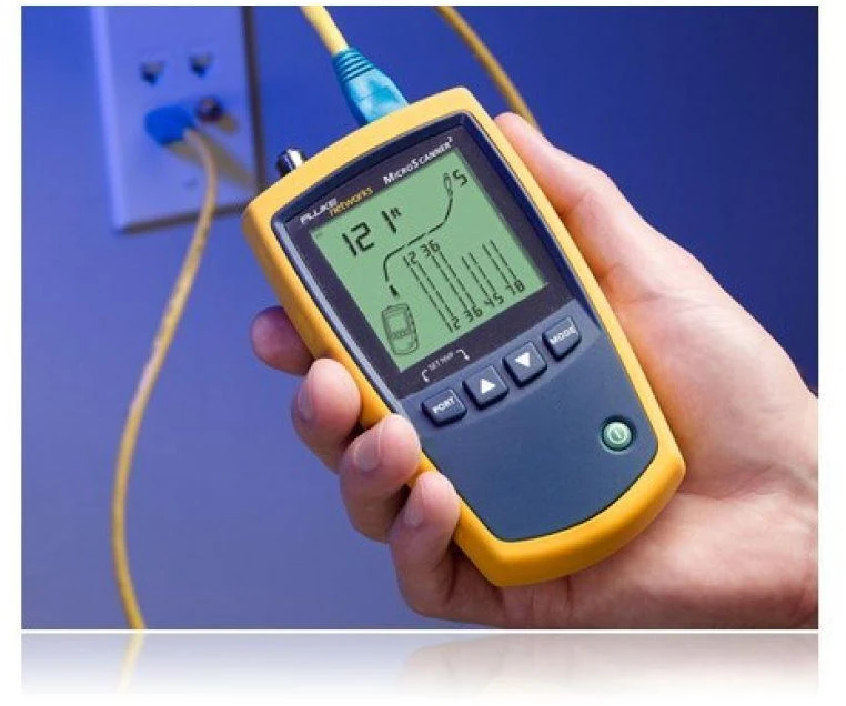 Fluke Networks Fluke MicroScanner2 mėlynos, geltonos spalvos