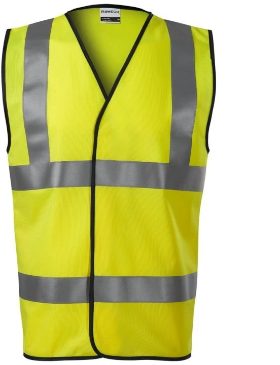 Fluorescencinė atšvaitinė liemenė Rimeck HV Bright, geltona