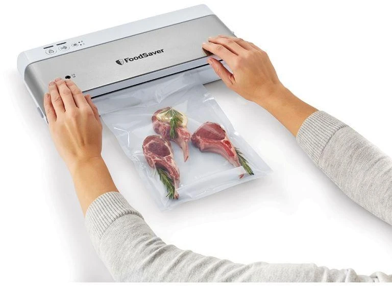 Food Saver Vakuumavimo Aparatas - FoodSaver VS0100X Sidabrinė/Balta