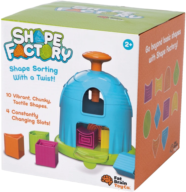 Fat Brain Toys Formų rūšiavimo žaidimas „Shape Factory“