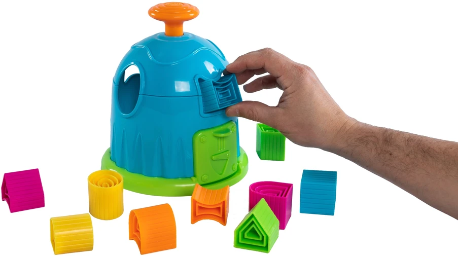Fat Brain Toys Formų rūšiavimo žaidimas „Shape Factory“