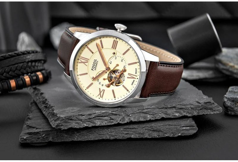 FOSSIL Townsman Automatinis ME3266 Vyriškas Laikrodis + DĖŽUTĖ
