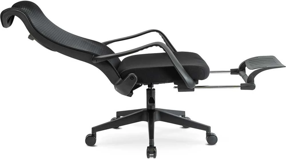 ACTON ergonomiška pasukama biuro kėdė su pakoja, juod