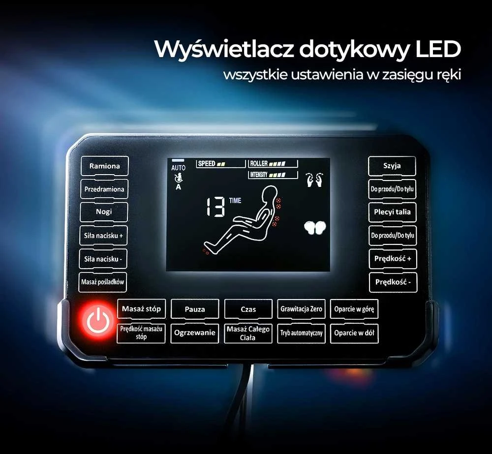 Mebel Elite Masažinis fotelis VX MAX, pilkas, aptrauktas ekologiška oda