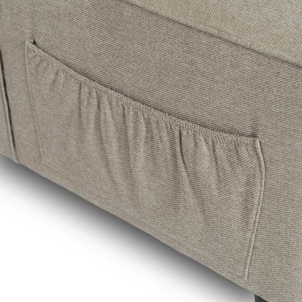 Mebel Elite Fotelis IBERIS 67 cm, smėlio spalvos