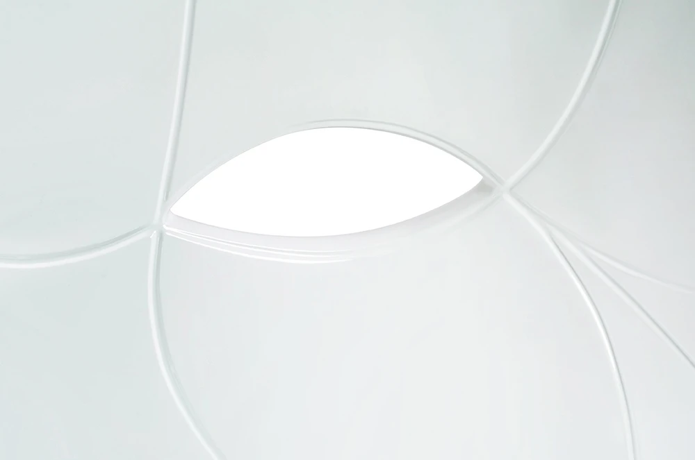 Fotelis NEMO FACE CHAIR, baltas, plastikinis